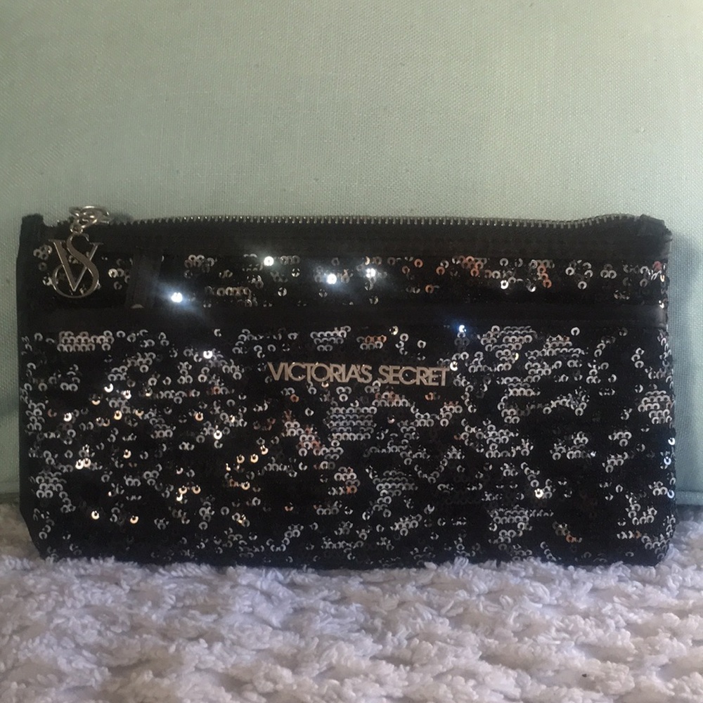 VS sequined clutch